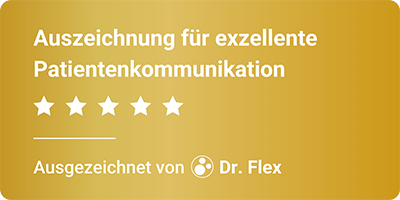 Dr. Flex - Web-Siegel - Vertrauen in Ihre Praxis