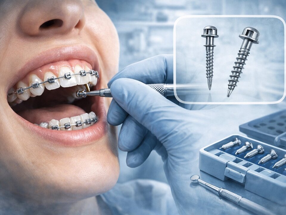 Minischrauben Kieferorthopädie