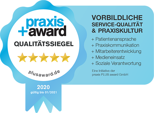 Praxisplusaward Qualitaetssiegel 2020